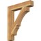 Ekena Millwork Balboa Block Rough Sawn Bracket, Western Red Cedar, 6"W x 36"D x 42"H BKT06X36X42BOA05RWR - alternate 1